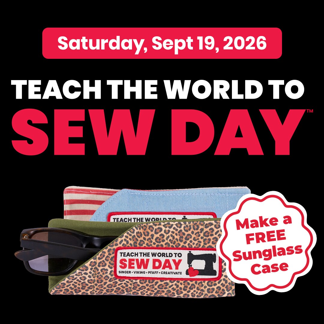 Teach the World to Sew Day